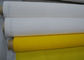 Maglietta gialla della matrice per serigrafia del tessuto di maglia del poliestere che stampa alta densità, 91 micron