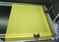 Maglia di stampa dello schermo del poliestere del DPP 72T con bianco e giallo per stampaggio di tessuti