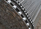 Herb Dryer Fda Ss Wire guidato a catena Mesh Conveyor Belt W0.8m